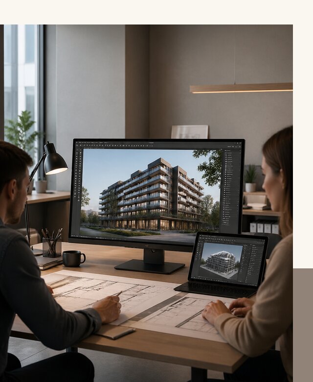3D визуализация архитектуры и объектов строительства в Тулуне