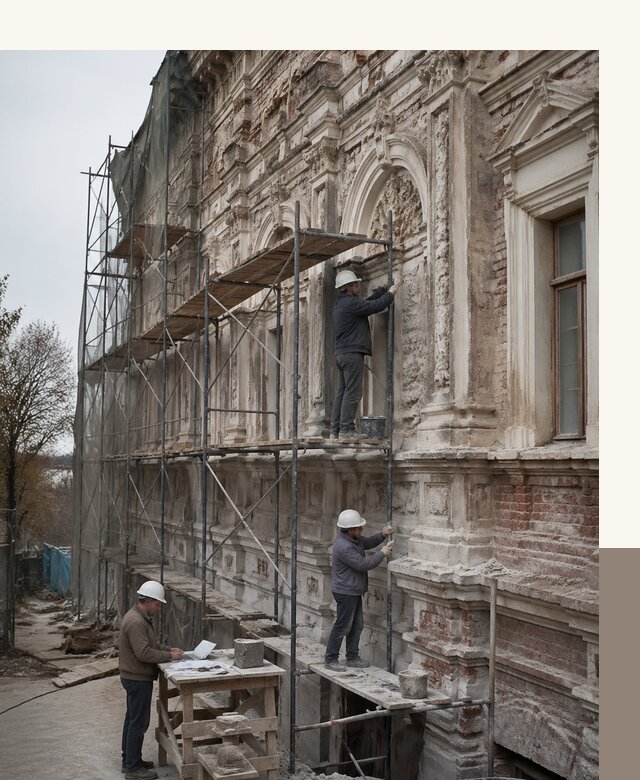 Реставрация объектов культурного наследия под ключ в Тулуне
